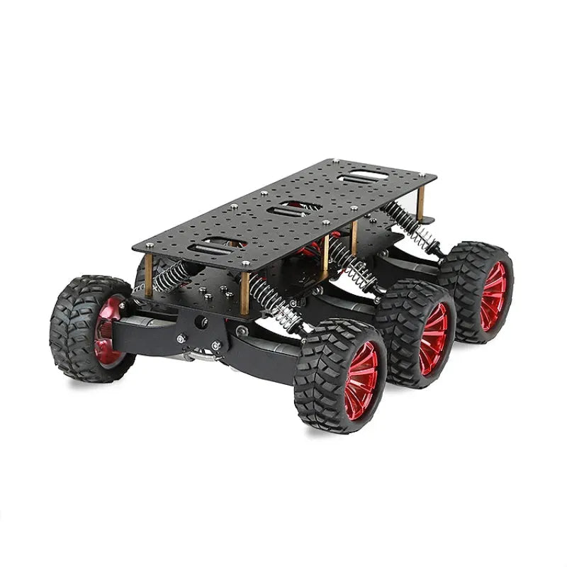 Slimme 6WD Robotauto Chassis Schokabsorptieset