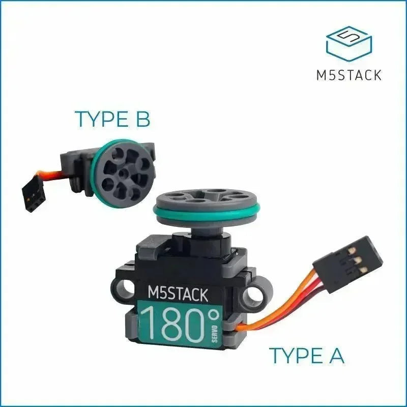 Kit M5stackServo 180° compatibile con mattoncini