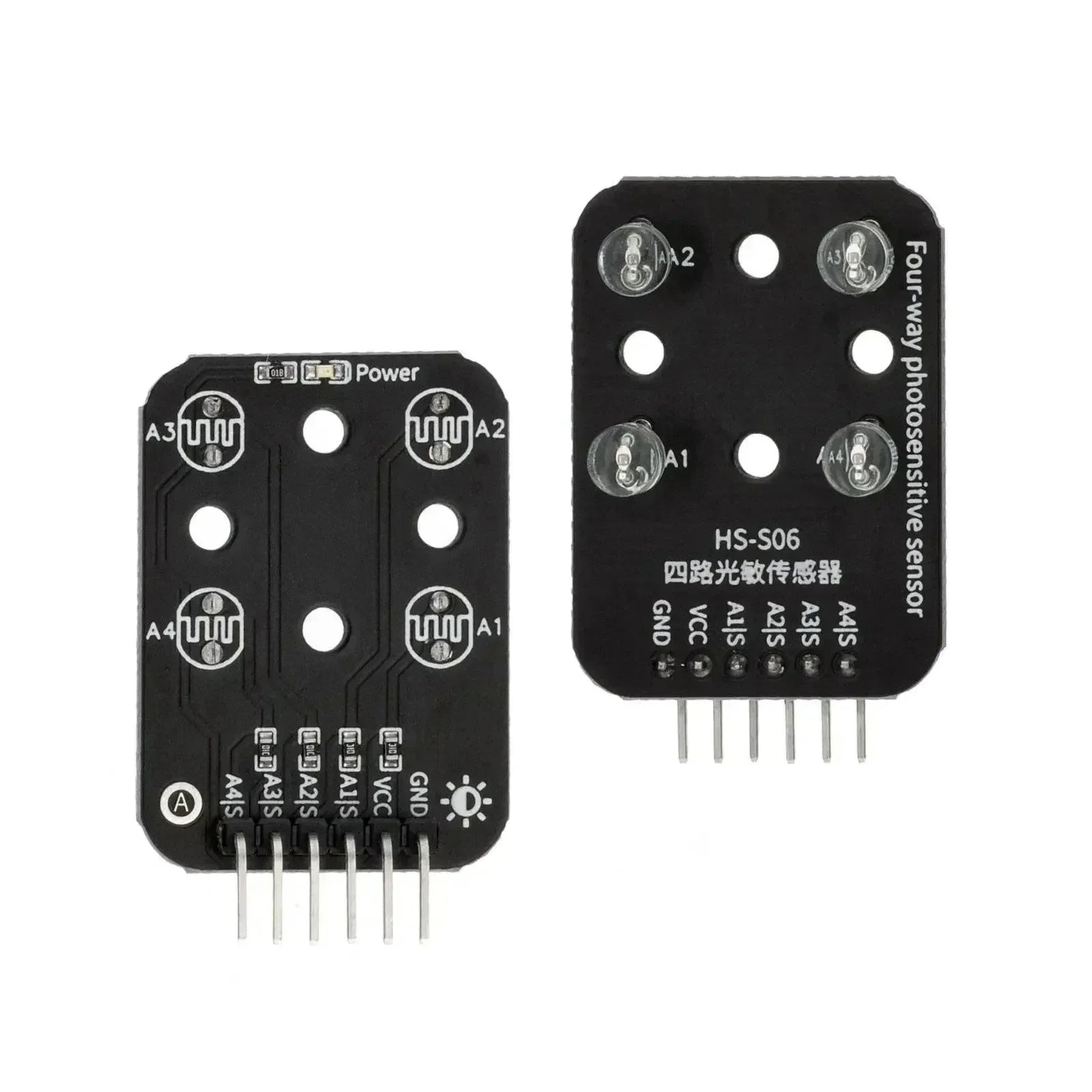 4-Way Photosensitive Sensor - OpenELAB