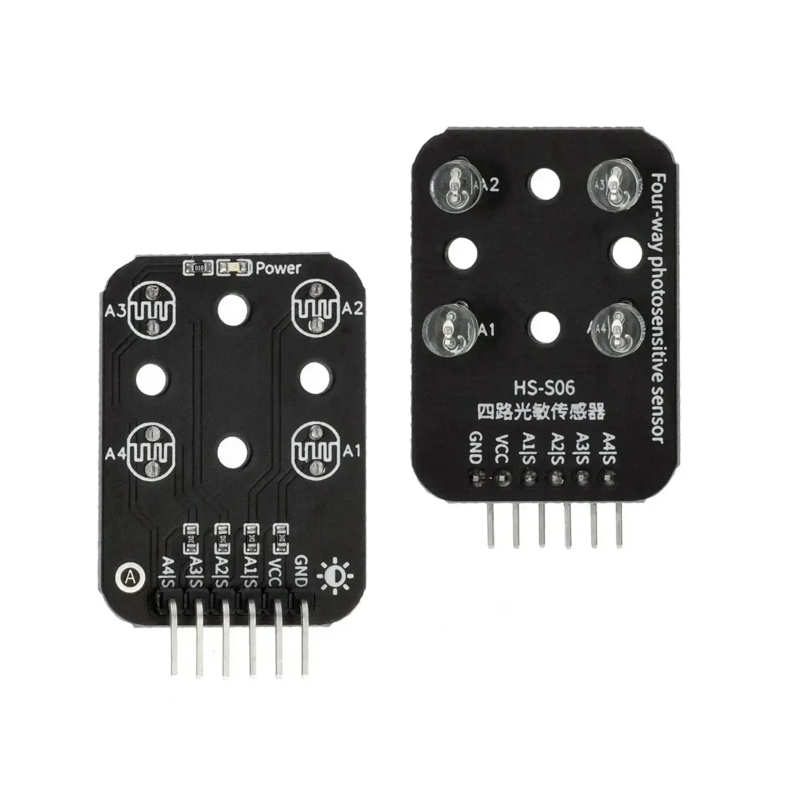 4-Way Photosensitive Sensor - OpenELAB