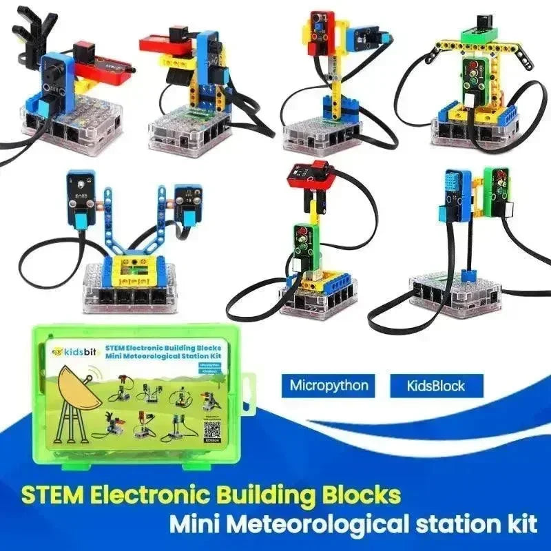 Kit de station météorologique mini électronique STEM KeyeStudio Kidsbits Arduino
