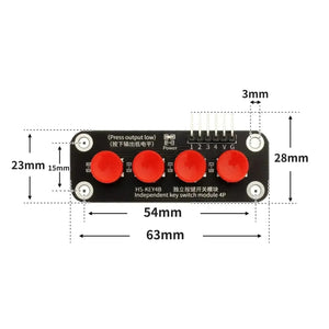 4-Way Key Switch Modules - OpenELAB