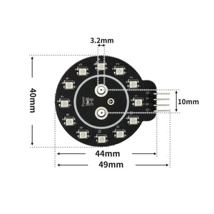 RGB LED Ring Colorful Light Module - OpenELAB