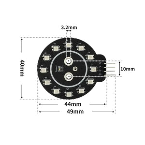 RGB LED Ring Colorful Light Module - OpenELAB