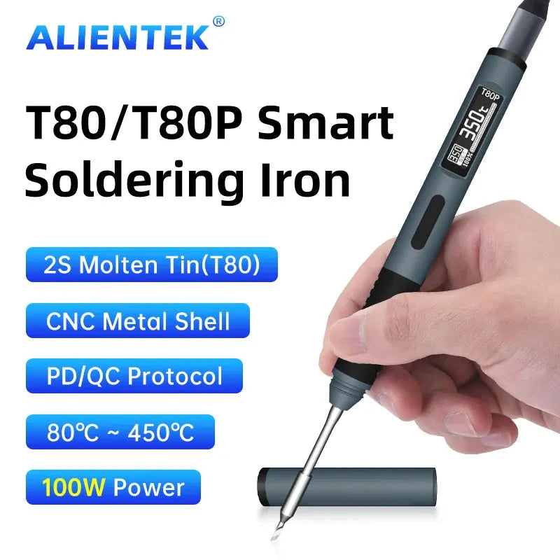 ALIENTEK T80/T80P Electric Soldering Iron Kit