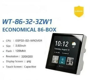 WT32S3-86S touch display screen with temp and humidity sensor - OpenELAB