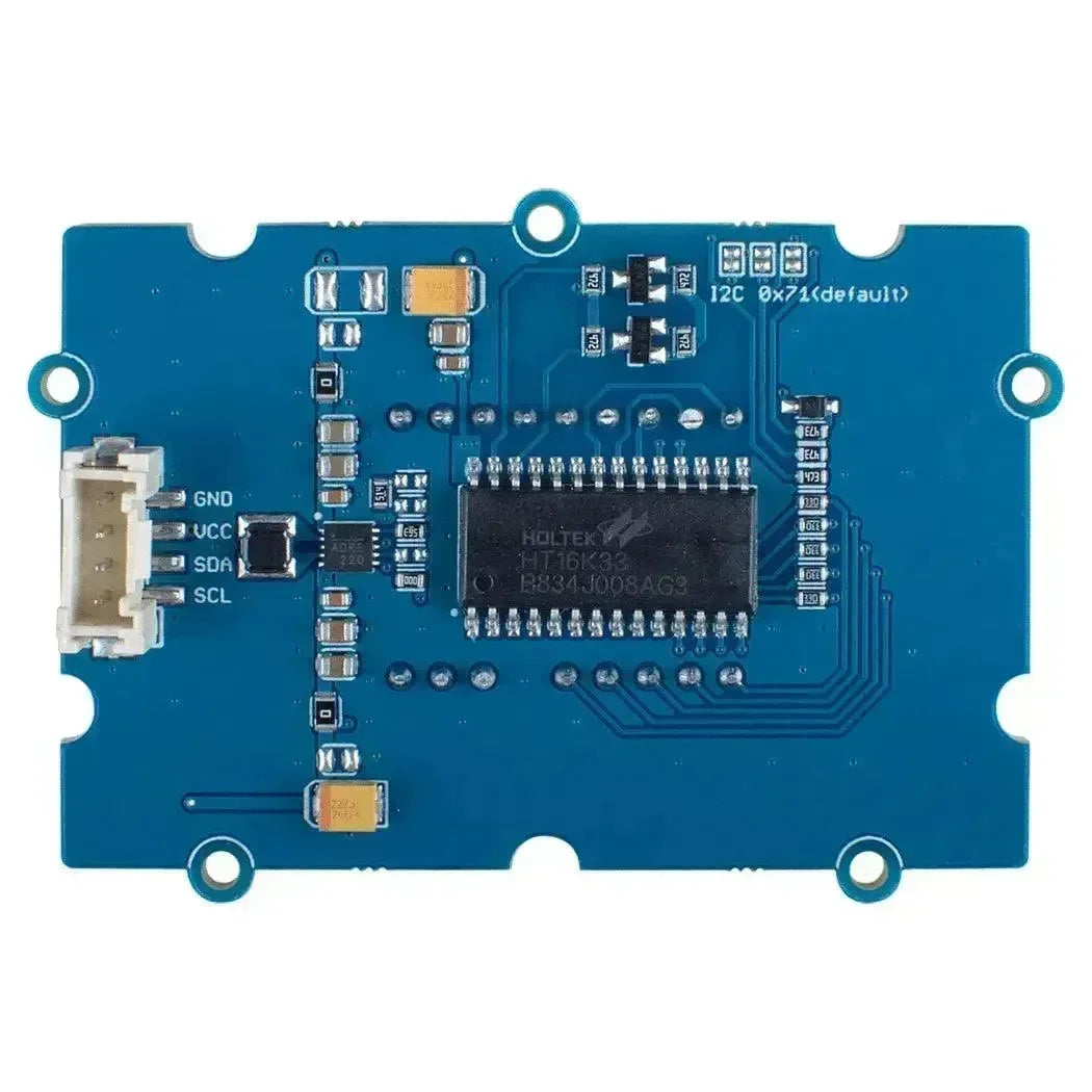 Grove 4 Digit Red Quad Alphanumeric Display Nixie Tube - OpenELAB