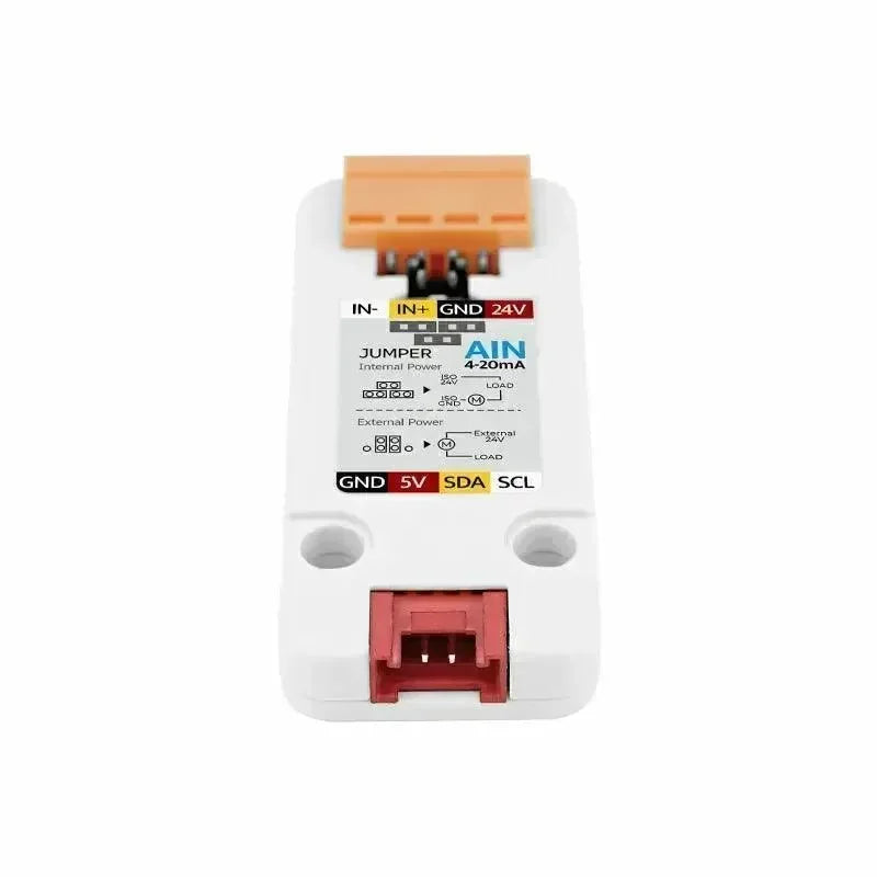 M5Stack Analog to I2C Unit 4-20mA Input
