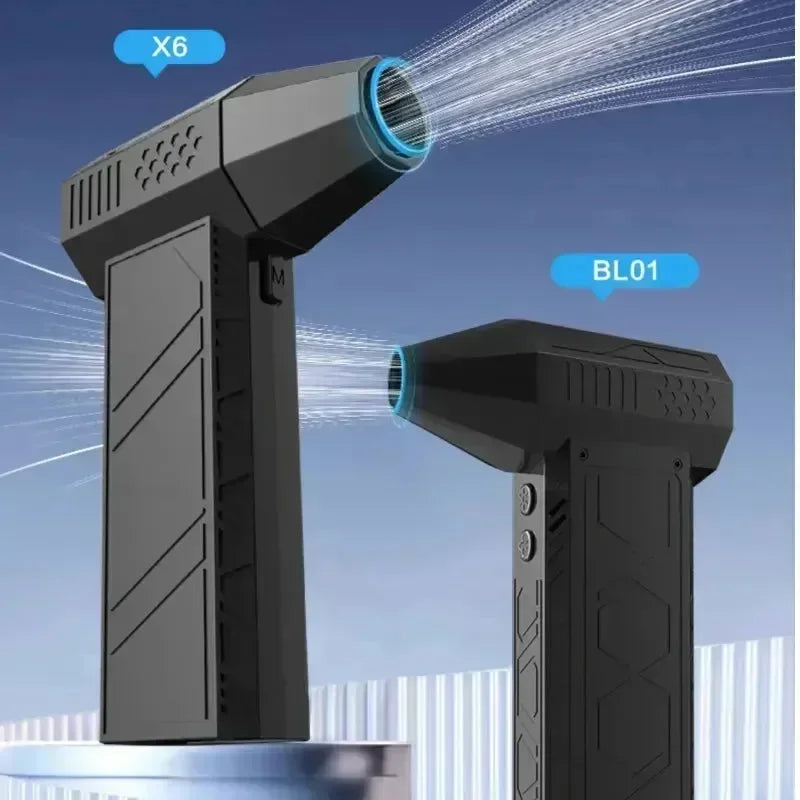 200.000 RPM Hoge-snelheid Ducted Fan Blaast Sneeuw en Bladeren