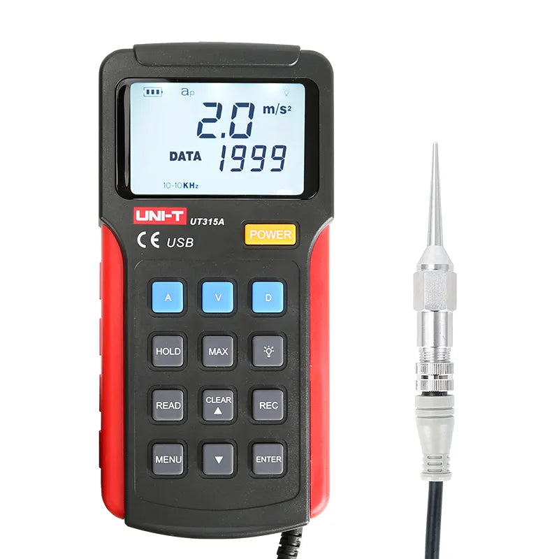 Uni-trend Portable Vibration Meter for Motor Vibration Detection UT315A