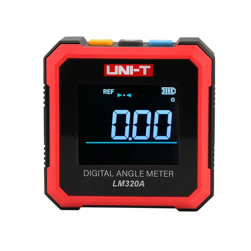 Uni-trend Digital Inclinometer Box Magnetic Angle Ruler Dual-Axis High Precision LM320A