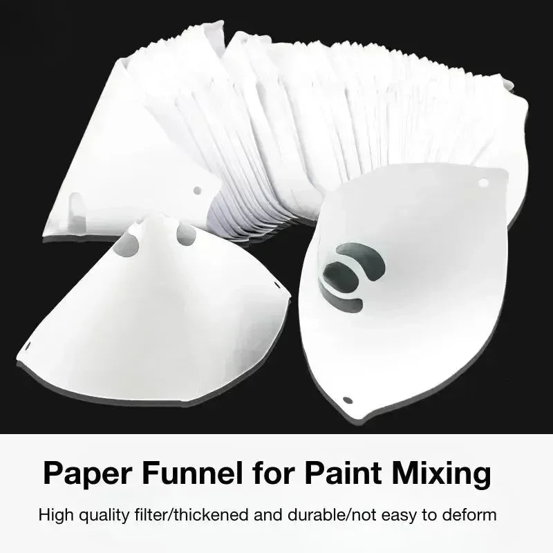 Funnel di Carta Filtro Usa e Getta per Resina Fotosensibile UV per Stampante 3D