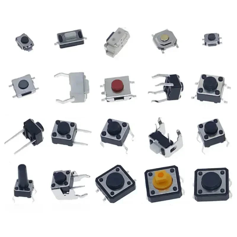 25 interruttori comuni per un totale di 250 pezzi