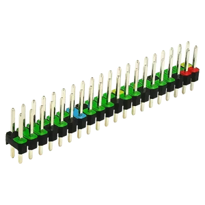 2x20 Pin GPIO Colorful Header for Raspberry Pi Zero 2W - OpenELAB
