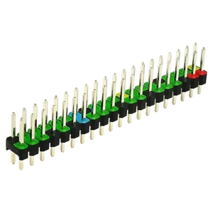 2x20 Pin GPIO Colorful Header for Raspberry Pi Zero 2W - OpenELAB