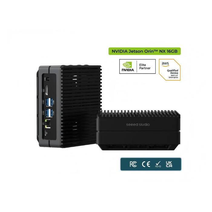 Seeed Studio reComputer J4012 Kant-AI-dator NVIDIA® Jetson™ Orin™ NX 16GB