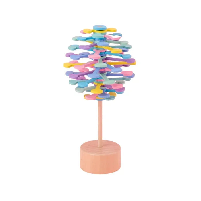 3D Printed Lollipop Rotating Tree Decompression Toy