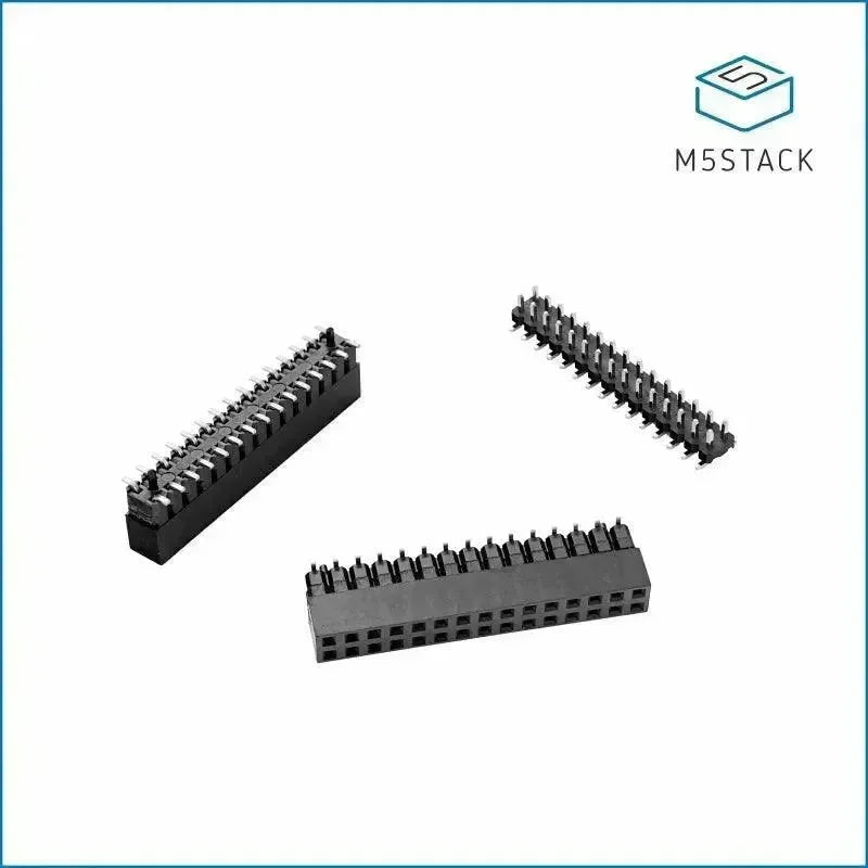 M5stack 2×15 PinHeader BUS zásuvka SMD pro 13.2 modul (10 sad)