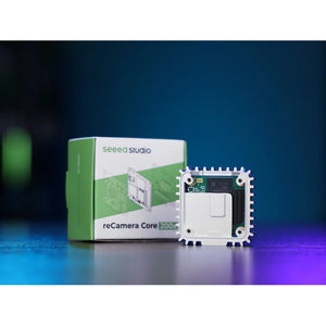 Seeed Studio reCamera 2002 Core Board 8GB with Aluminium Frame white background product image