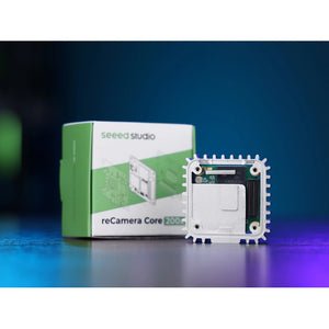 Seeed Studio reCamera 2002w Core Board 8GB with Aluminium Frame white background product image