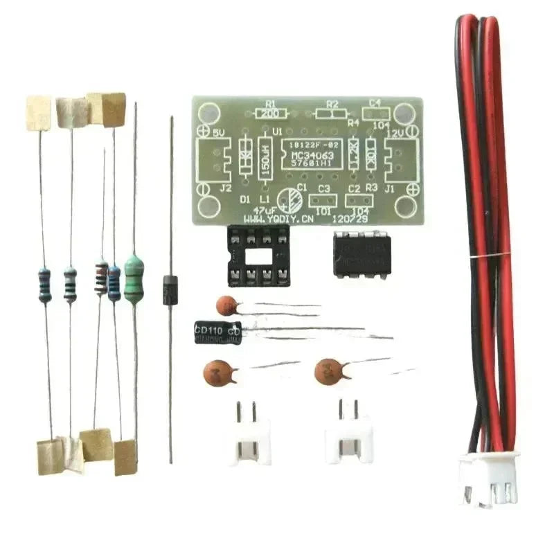 Kit Fai-da-Te Convertitore Boost 5V a 12V