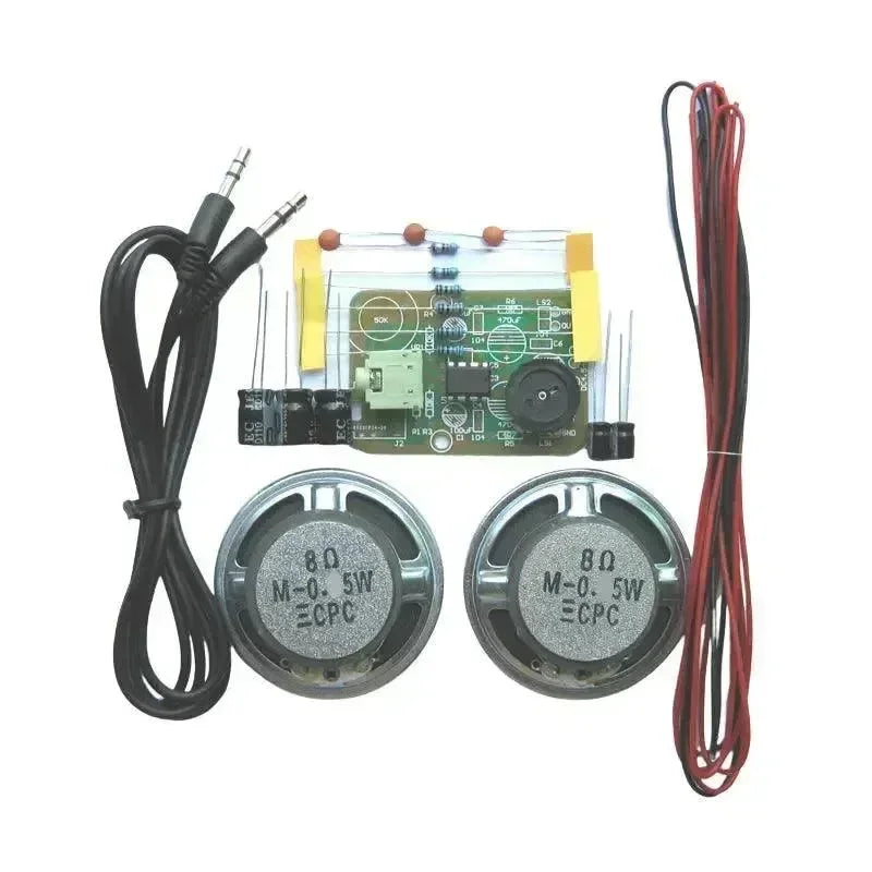 Kit de bricolage amplificateur TDA2822M avec batterie