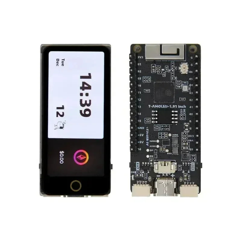 LILYGO T-Display S3 AMOLED, 1,91 tuuman kosketusversiot saatavilla ja kamera