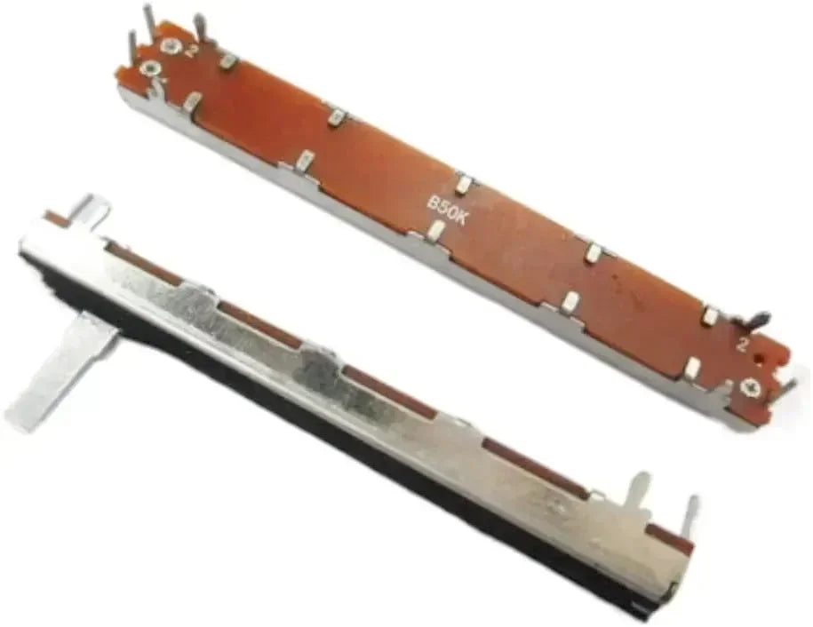 SC6021/B10K/A10K/B50K/75mm/60 Reizen Rechte Schuif Push-Pull Potentiometer Mixer Potentiometer