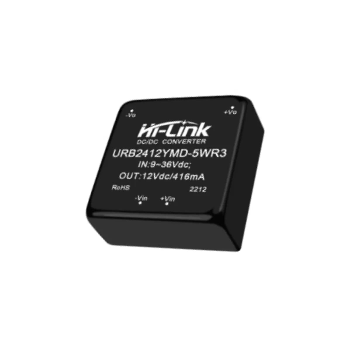 Hi-Link DC-DC Module Step Up 24V to 12V 416mA 5W Single Output