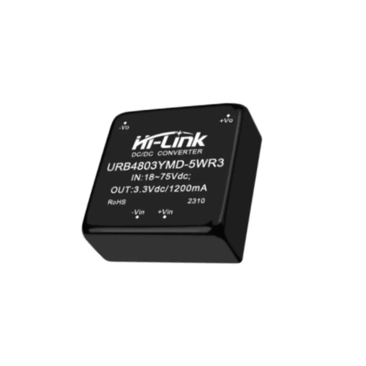 Hi-Link DC-DC modul zvyšující napětí 48V na 3,3V 1200mA 5W s jedním výstupem