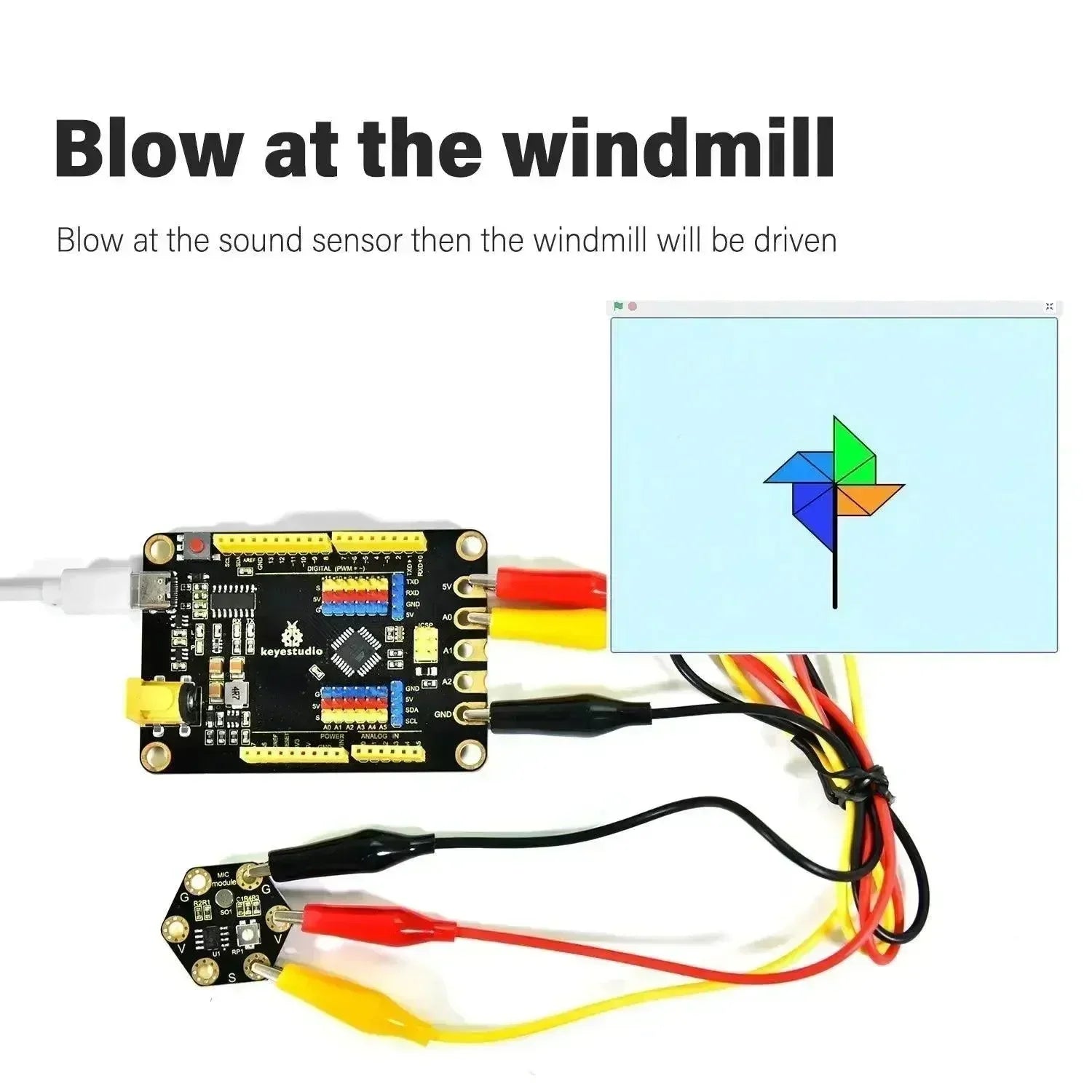 Keyestudio Honeycomb DIY STEM Project Kit for Arduino - OpenELAB