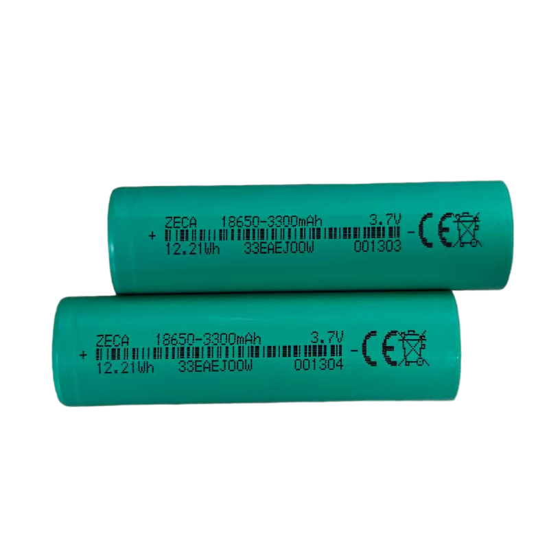 OpenELAB 2-pack 3C INR 18650 -akku 3300mAh 3,7V Max 9,9A ulostulo