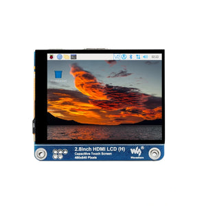 Waveshare 2.8inch HDMI IPS LCD Touch Display (H) 480×640 official product image 2