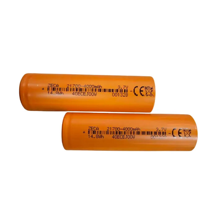 OpenELAB 2-pack 3C INR 21700 akku 4000mAh 3.7V Max 12A ulostulo