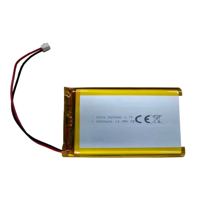 OpenELAB 805080 4000mAh polymerlitiumbatteri JST 2.0 3,7V