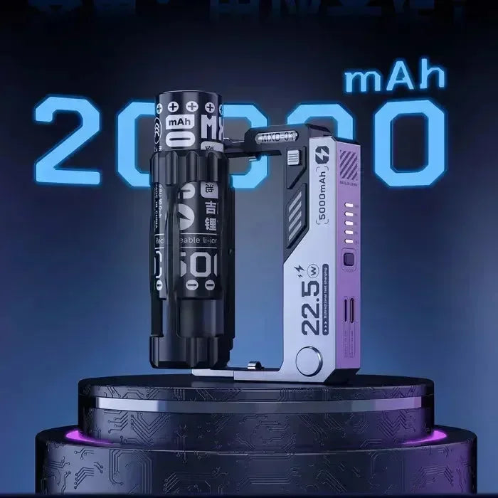 Giocattolo EDC Power Bank con clip sostituibile da 22,5 W