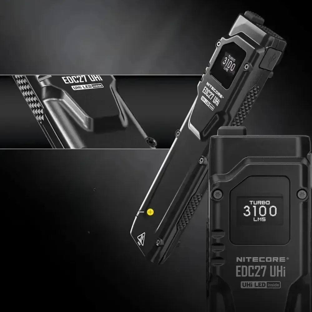 NITECORE EDC27 UHI Torcia Ricaricabile 3100 Lumen
