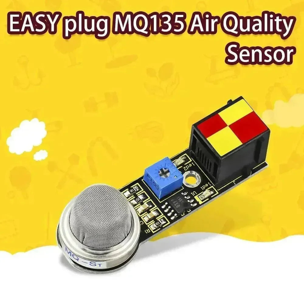 KeyeStudio EASY PLUG MQ-135 Sensore di Qualità dell'Aria Modulo di Rilevamento Gas