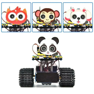 Keyestudio Mini Caterpillar Tank Robot V3.0 for Arduino - OpenELAB