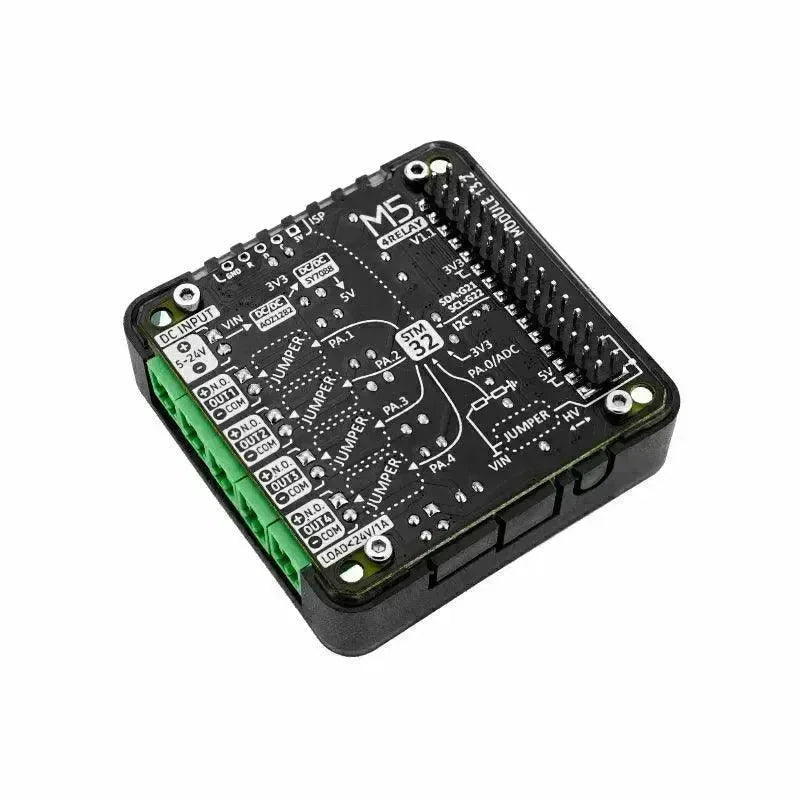 M5stack 4kanálový reléový modul 13.2 V1.1