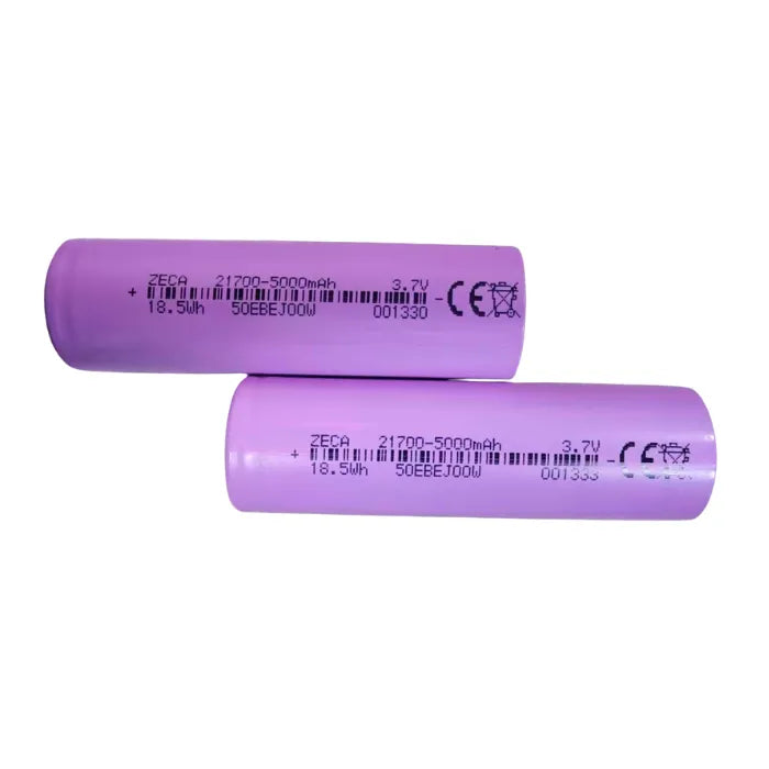 OpenELAB 2-pack 2C INR 21700 akku 5000mAh 3.7V max 10A lähtö