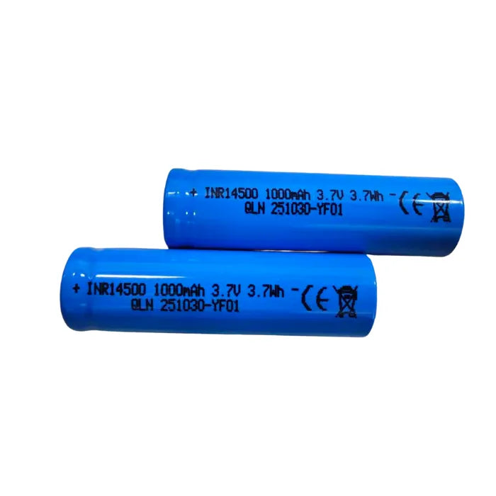 OpenELAB 2-pack INR 14500 paristo 1000mAh 3.7V Max 3C lähtöteho