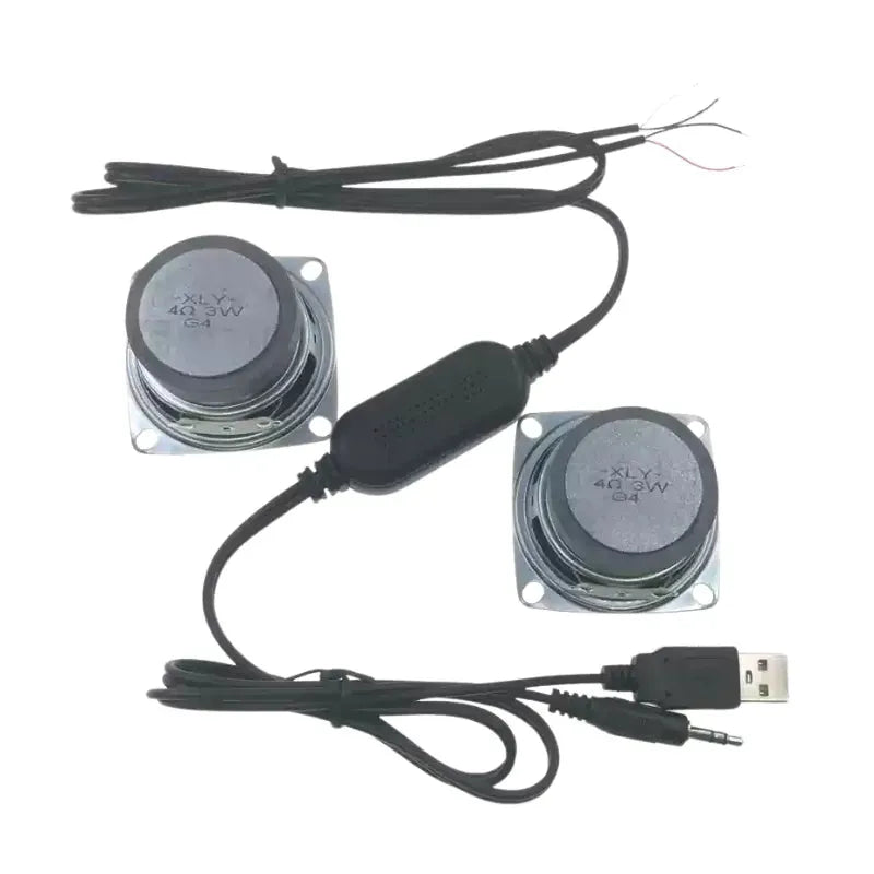 EQKIT Bluetooth Stereo Amplifier DIY Kit with Bluetooth cable and speaker