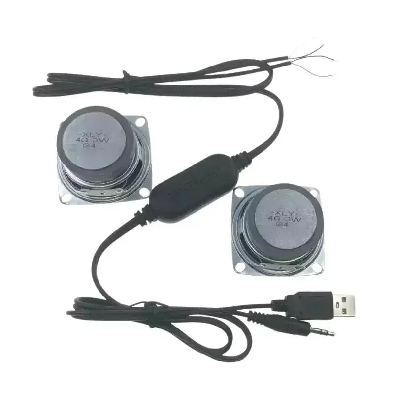 Kit de bricolage amplificateur stéréo Bluetooth EQKIT avec câble Bluetooth et haut-parleur