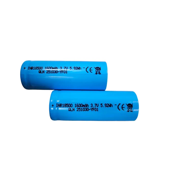 OpenELAB 2-pack INR 18500 akku 1600mAh 3.7V Max 3C lähtöteho