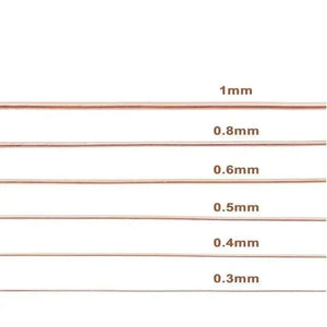 5/10M Pure Copper Wire T2 Copper Coil Conductive Copper Wire - OpenELAB