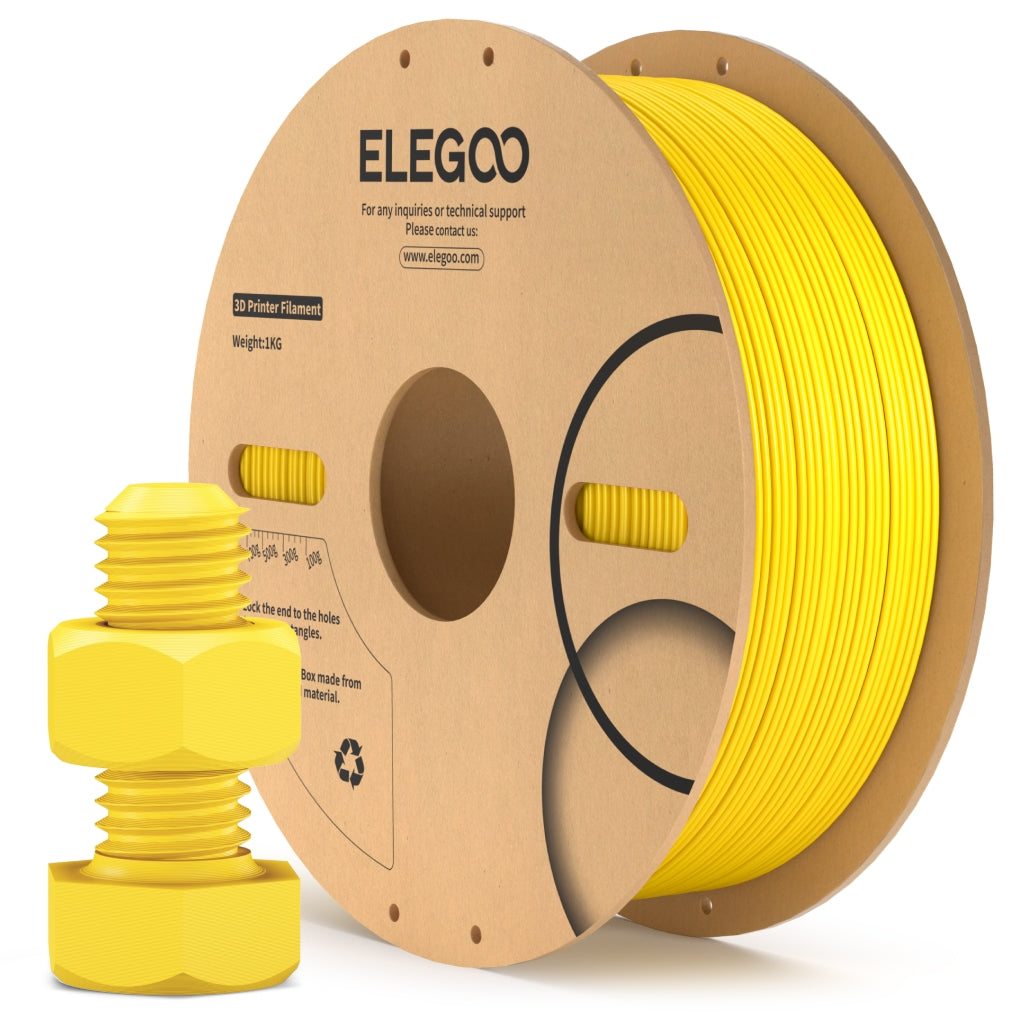 ELEGOO ABS Yellow Filaments 3D Printer Consumables 1KG 1.75mm for FDM 3D printer