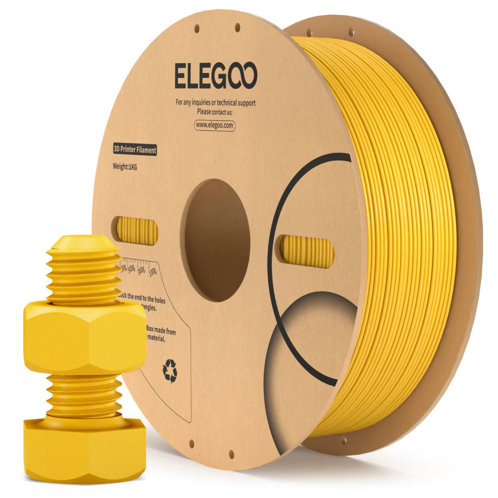 ELEGOO ABS Orange Yellow Filaments 3D Printer Consumables 1KG 1.75mm for FDM 3D printer