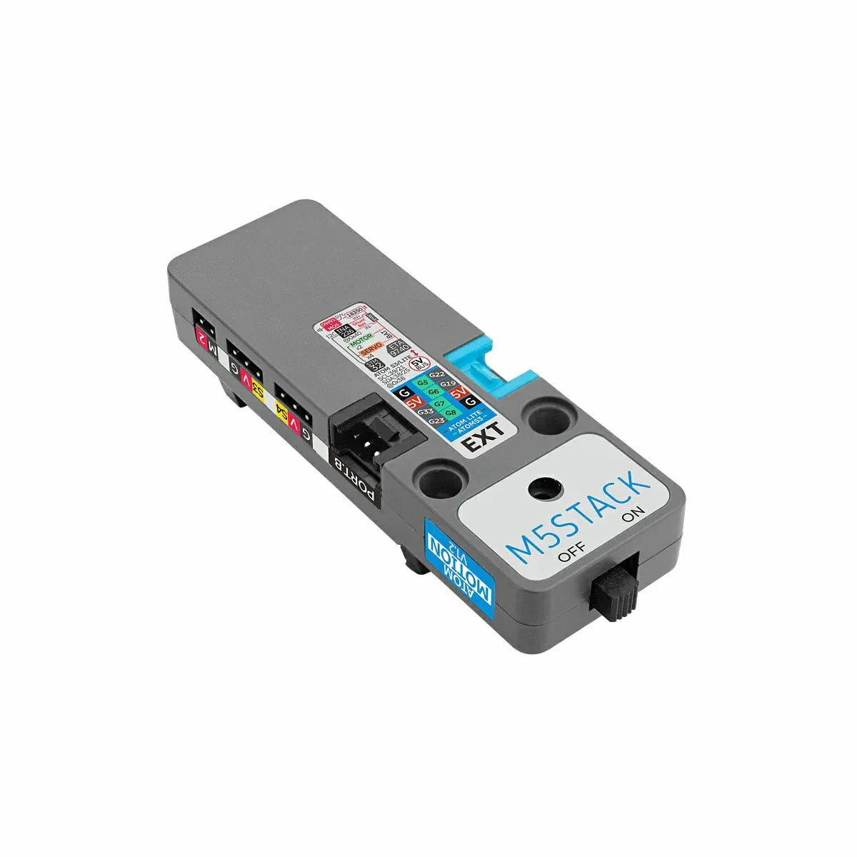 M5Stack ATOMIC Motion Base v1.2 con Power Monitor (INA226AIDGSR)