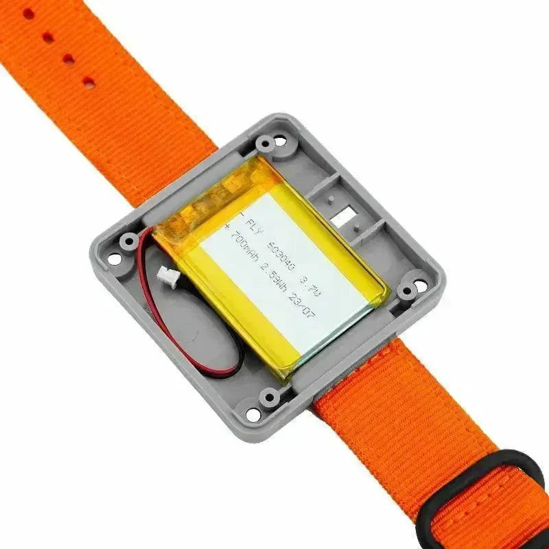 M5Stack Watch Development Kit w/ Orange Strap (Excluding Core) v1.1